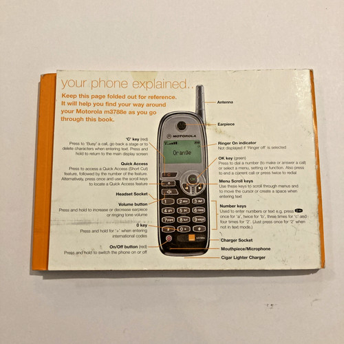 Motorola c520 vintage - c520, mobile