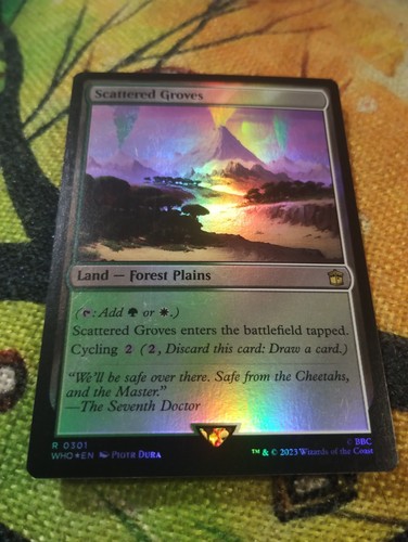 Surge foil scattered - foil, groves
