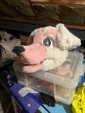 Fursuit Head , Pink And White