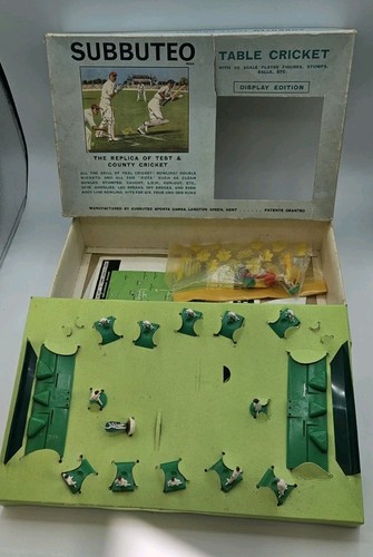 Subbuteo table cricket - table,