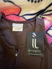 School Girl Skirt In Brown