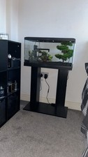 4L Fish Tank with Cabinet With LED Lights