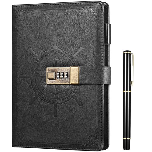 Lockable diary notebook - lockable,