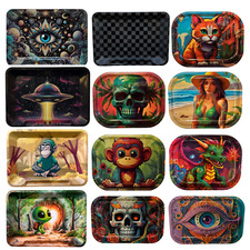 Rolling tray small - tray, metal