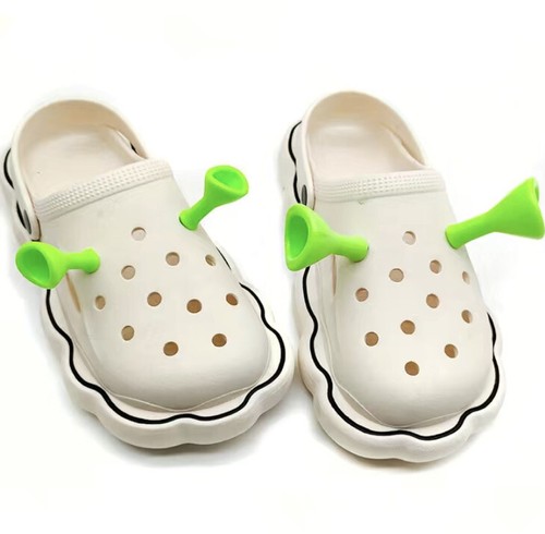 Clog shoe charms shrek ears - charms, uk