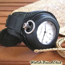 Black Genuine Leather watch