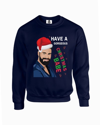 Have gorgeous christmas babe - a,