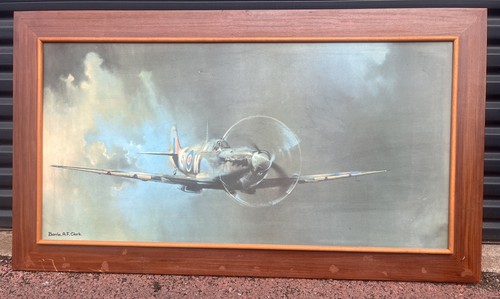 Barrie clark framed wwii - clark,