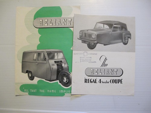 Original 1950 brochures - 1950's?,