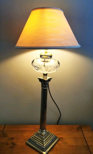 Victorian oil lamp electric - victorian,