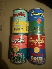Campbells soup x Andy Warhol