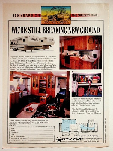 Teton homes 1994 - homes, magazine