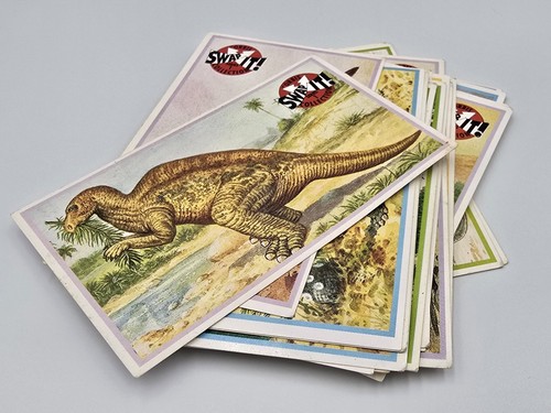 Dinosaurs trading cards - trading,