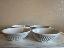 Set of 4 Stoneware Bowls /