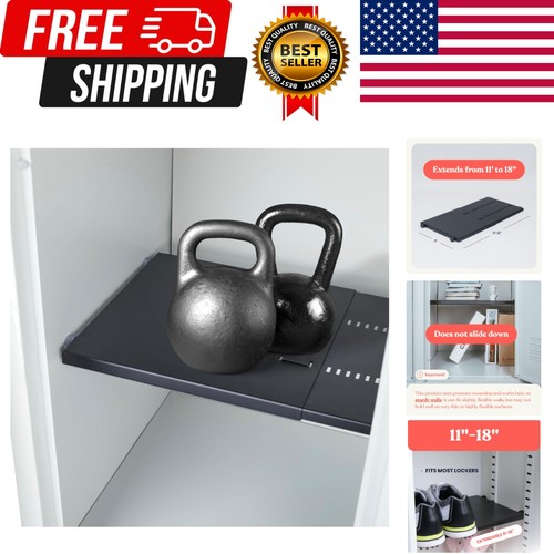 Metal adjustable locker shelf - locker,