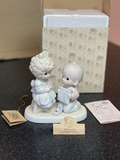Precious Moments Wishing You A Perfect Choice Porcelain Figurine