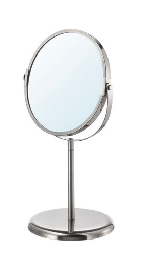Ikea shaving mirror - ikea, stainless