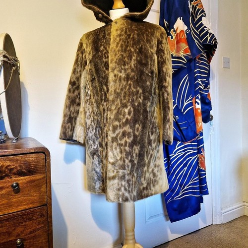 Vintage real fur coat - real,