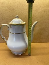 coffee pot Royal Crown Derby Lombardy -A1127