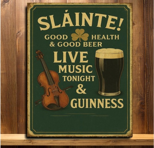 Guinness retro tin - retro,