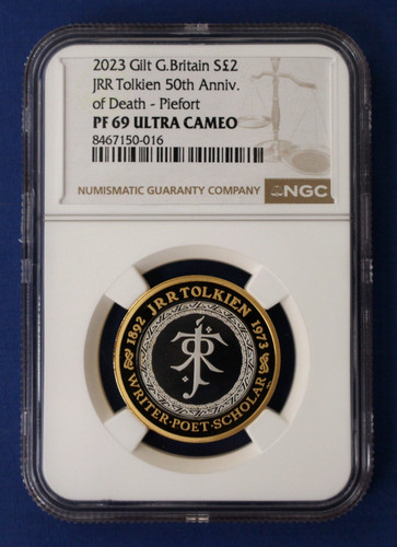 2023 silver piedfort - 2023, proof
