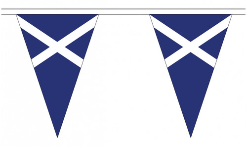 Scotland flag bunting navy - navy, 5m