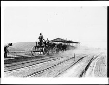 View of workmen and
