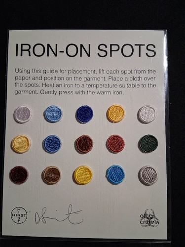 Damien hirst iron spots - damien, iron-