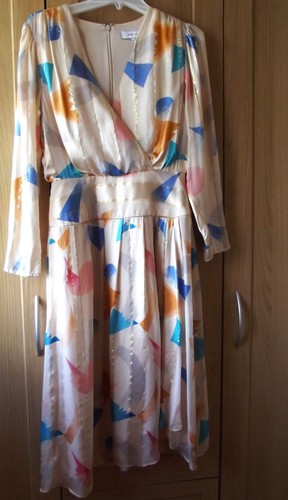 Reiss silk multi colour print - reiss,