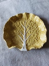 Vintage Yellow Cabbage Plate