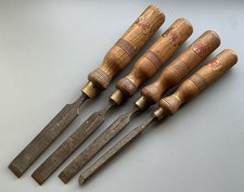 FOUR VINTAGE FIRTH WOODWORKING