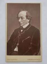 CDV OF LORD BEACONSFIELD, PRIME MINISTER BENJAMIN DISRAELI, BY DOWNEY OF LONDON