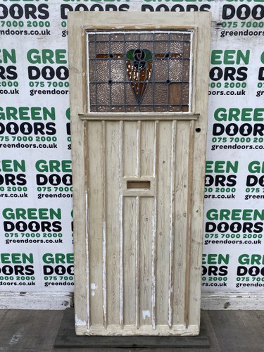 1930s leaded glass - glass, front