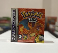 Pokemon Fire Red Nintendo Gameboy Advance EUR FR2 - Complete Box CIB, Authentic