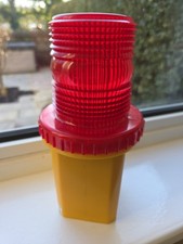 Dorman Flashing Unilamp Road Works Railway Lamp Light With Red Lens