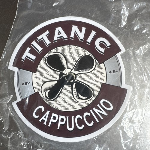 Titanic brewery beer pump - brewery,
