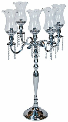 98cm aluminium candelabra - 98cm,