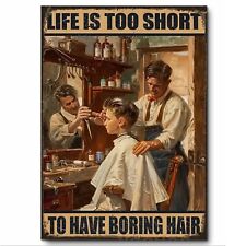 Barber Shop Sign Funny Retro