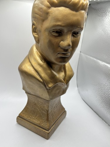 Elvis presley bust - bust, golden