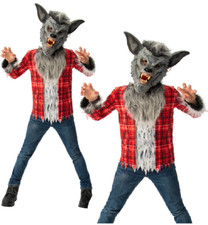 Kids Warewolf Costume Boys