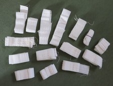  CURTAIN HEADER HEADING TAPE 3 inch & 1 inch WIDE WHITE job lot total 36 metres