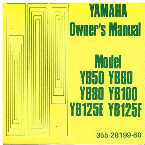 Yamaha yb50 yb60 - yb50,