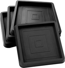 Furniture Coasters Cups, Rubber Feet Caster Cups Floor Protectors...