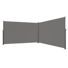 6x6m retractable side awning - retractable,