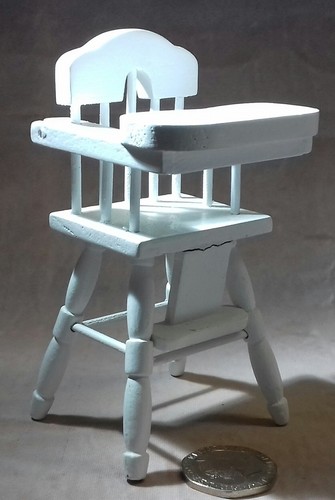 12th white dolls house high - 1:12th,