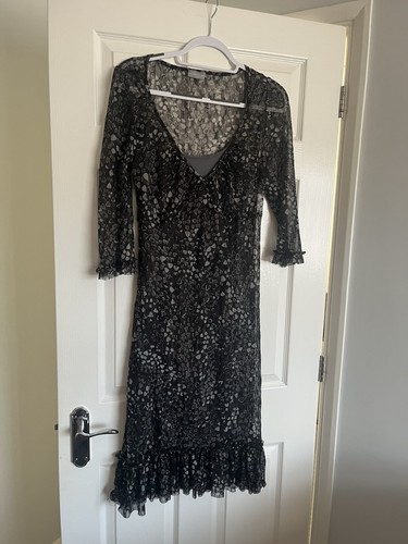 Per una midi dress sheer - una,