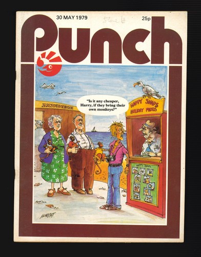 Punch magazine back - punch,