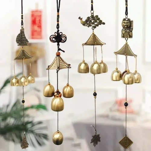 Copper bells wind chimes diy - wind,