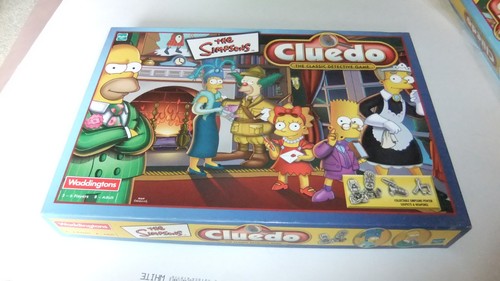The simpsons cluedo - cluedo, game