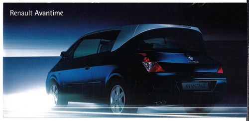 Renault avantime c2002 - avantime,